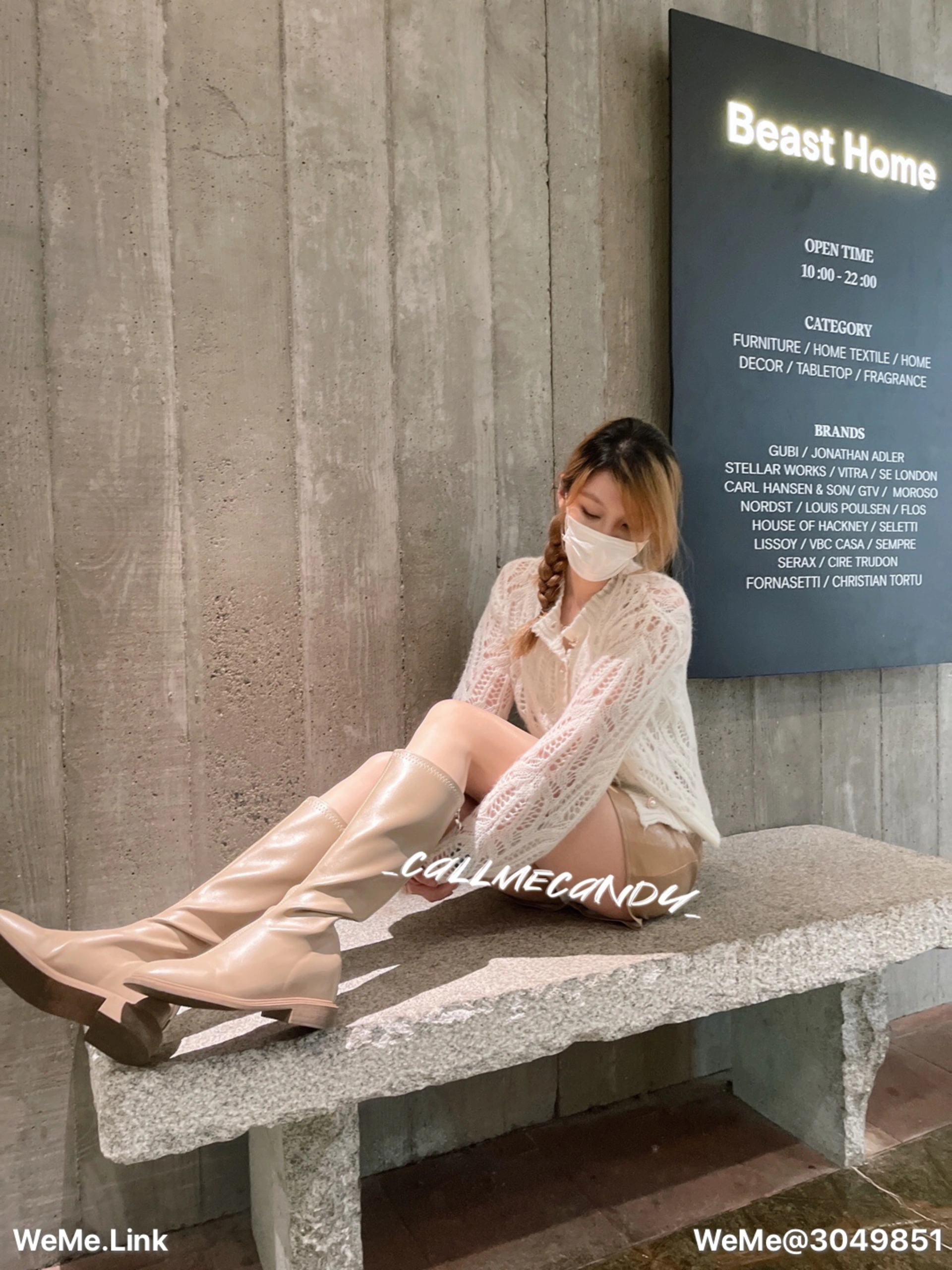 017.Callmecandy – 白嫩双腿 1